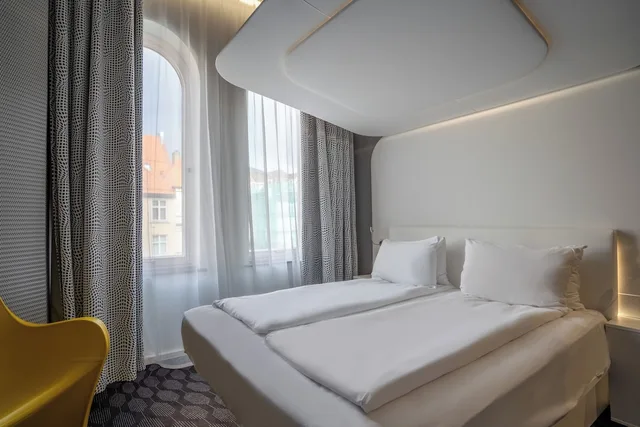 غرفة سوبيريور بسرير مزدوج بإطلالة على المدينة، Magic Hotel Bergen City Center, a member of Radisson Individuals 1/3