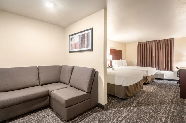 استوديو بسريرين كوين مع أريكة، Cobblestone Hotel & Suites - Two Rivers 10/10