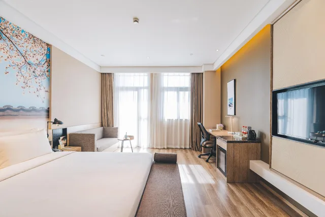 غرفة سوبيريور بسرير كينج وسرير كوين، Atour Hotel (Suzhou North High Speed Railway Station, Qiyage Garden) 1/2