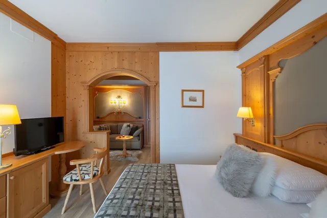 غرفة ديلوكس بسرير مزدوج أو سريرين منفصلين، Brunet The Dolomites Resort 7/10