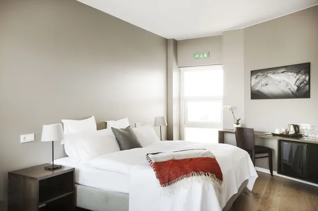 جناح جونيور بسريرين منفصلين بإطلالة على الجبل بشرفة، Hotel Odinsve 6/10