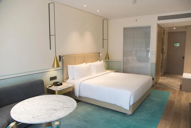 غرفة تنفيذية بسرير مزدوج، Radisson Blu Mumbai International Airport 3/7
