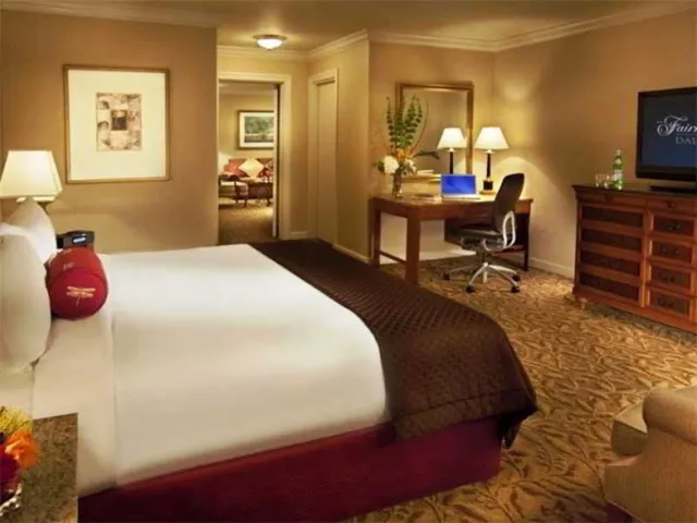 جناح بسرير كينج بغرفة نوم واحدة، Fairmont Dallas 1/2