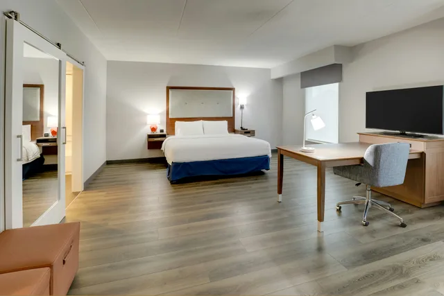 استوديو بسرير كينج بإطلالة على المدينة لذوي الإعاقة، Hampton Inn & Suites Rome 2/9