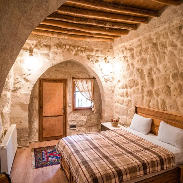 غرفة ثلاثية بشرفة، Atillas Cave Hotel 2/10