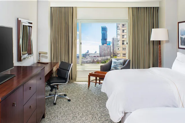 غرفة ديلوكس بسريرين كوين، Westin Jersey City Newport 10/10