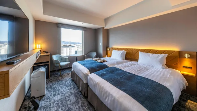 Hollywood, Twin Beds, Laundry، Tokyu Stay Hakodate Asaichi Akarinoyu 1/1
