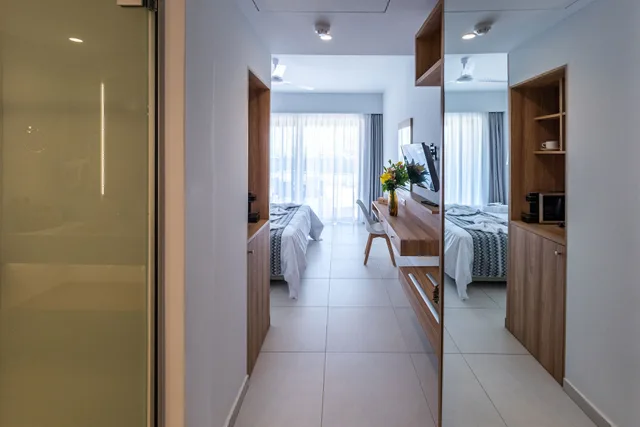 غرفة سوبيريور عائلية بسرير مزدوج مع أريكة، Kiani Beach Resort 4/4