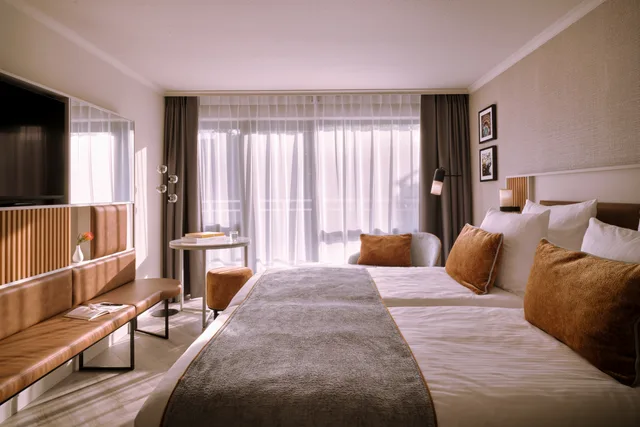غرفة سوبيريور بسرير مزدوج، Leonardo Royal Hotel Baden Baden 2/3