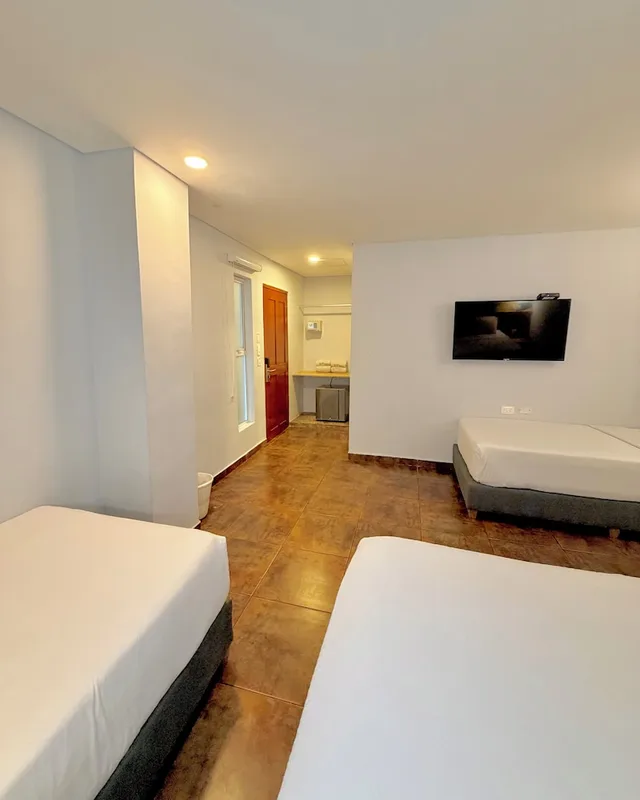 غرفة قياسية رباعية بسريرين مزدوجين، Hotel Caribbean Cartagena 5/10