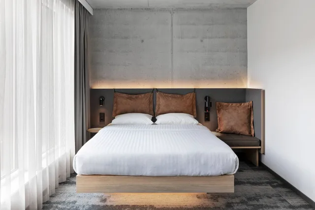 غرفة بسرير مزدوج، Moxy Bergen 1/3