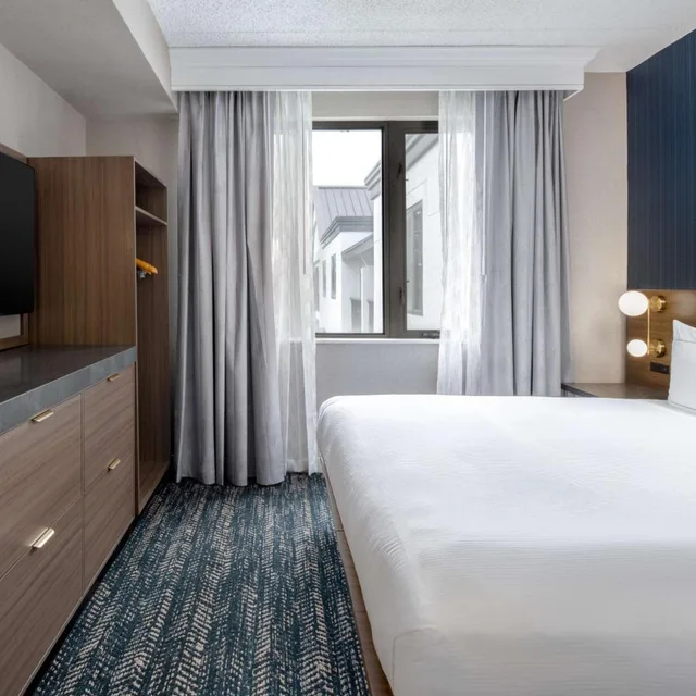 جناح بسرير كينج بغرفة نوم واحدة مع أريكة لذوي الإعاقة، DoubleTree Suites by Hilton Hotel Mt. Laurel 5/9