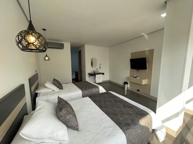 غرفة قياسية بسريرين منفصلين، Hotel Merlott 70 5/6