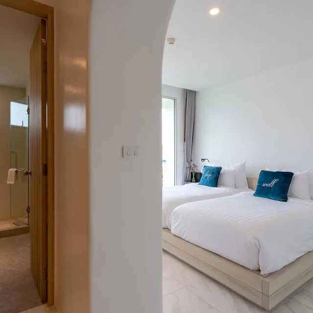 غرفة سوبيريور بسريرين منفصلين بإطلالة على الحديقة، Costa Village Bangsaray 6/10