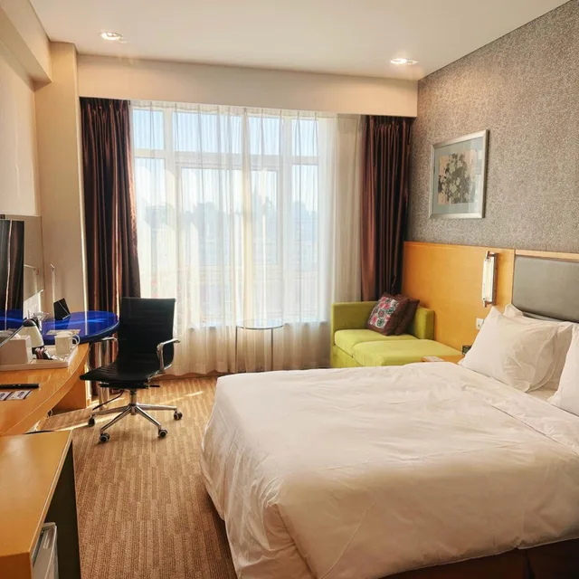 غرفة بسرير كينج وسرير كوين لذوي الإعاقة، Holiday Inn Express Beijing Dongzhimen 2/7