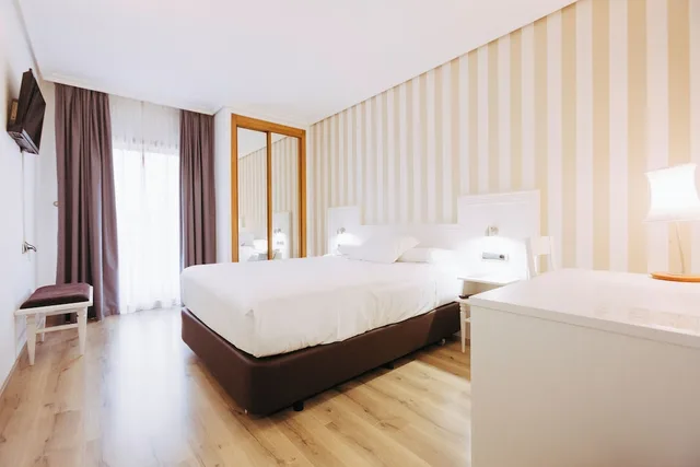 غرفة داخلية مفردة بسرير مزدوج، Hotel Alfonso I 3/7