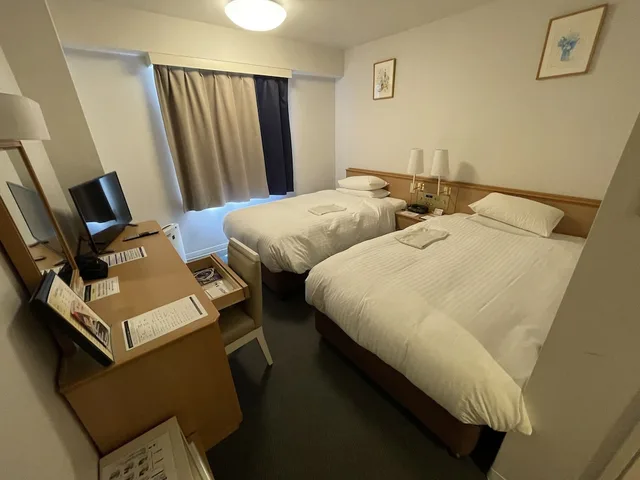 غرفة بسريرين منفصلين، Grandpark Hotel Panex Iwaki 3/4
