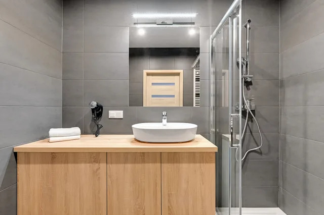 استوديو بسرير مزدوج بشرفة مع أريكة، Apartinfo Angielska Grobla Apartments 3/3