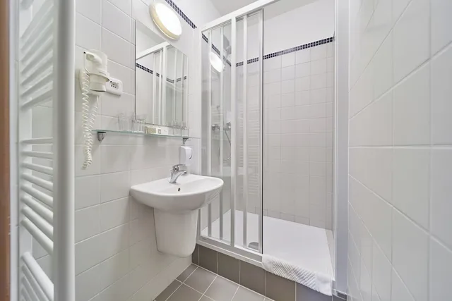 شقة بسرير مزدوج وسريرين منفصلين بغرفتي نوم، Apartmány Firn 8/10