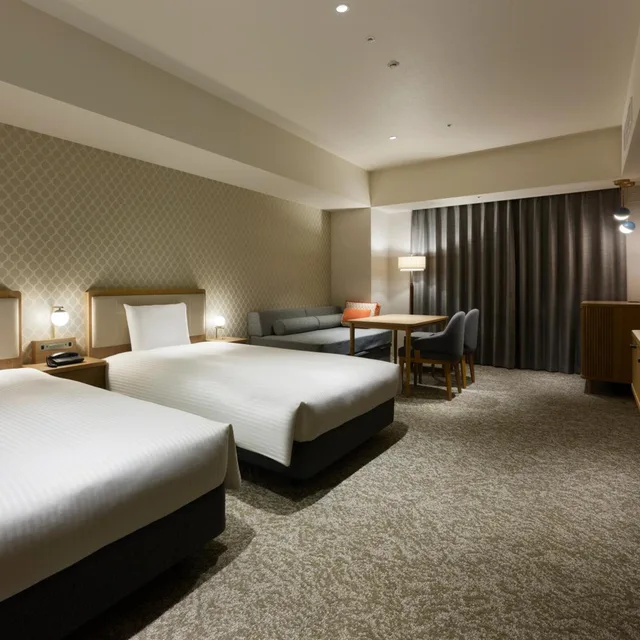 غرفة ديلوكس بسريرين منفصلين، Mitsui Garden Hotel Kashiwanoha Parkside 4/10