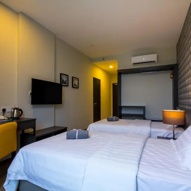 غرفة ديلوكس بسريرين منفصلين، OMG Hotel 5/6