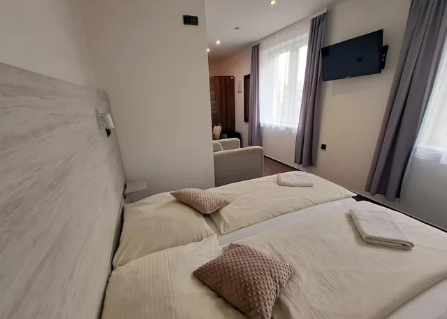 غرفة سوبيريور بسرير كوين، Penzion Al Corso 9/10