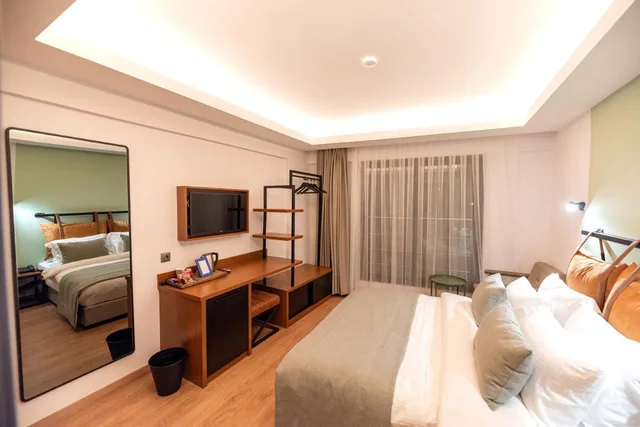 غرفة اقتصادية بسرير كوين، La Farine Hotel 1/2