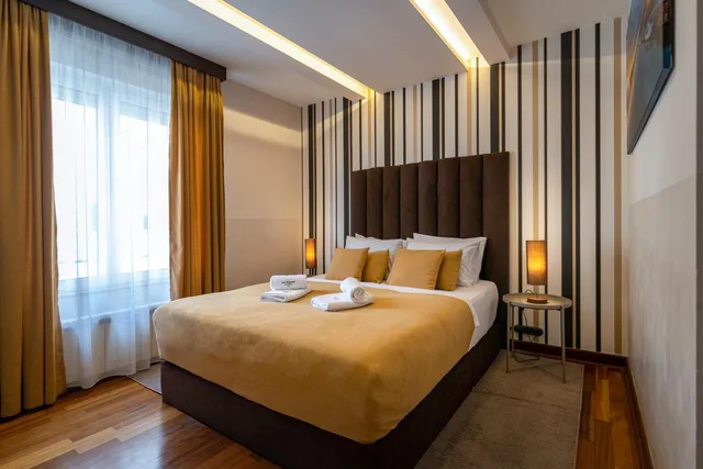 شقة ديلوكس بشرفة بغرفتي نوم، Feel Belgrade Aparthotel 1/1