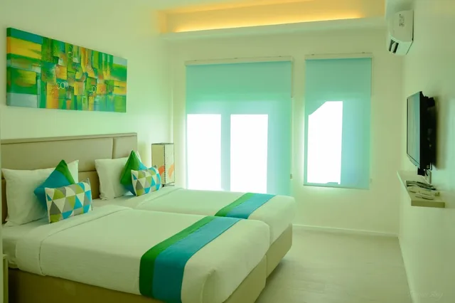Deluxe, 2 Double Beds, Lime Hotel Boracay 2/5