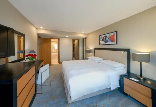 شقة ديلوكس عائلية بـ3 غرف نوم بمطبخ، Hyatt Regency Galleria Residence Dubai 4/9