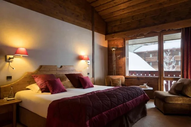 بنتهاوس بسريرين كينج بـ4 غرف نوم، Hotel Mont Vallon Meribel 6/10