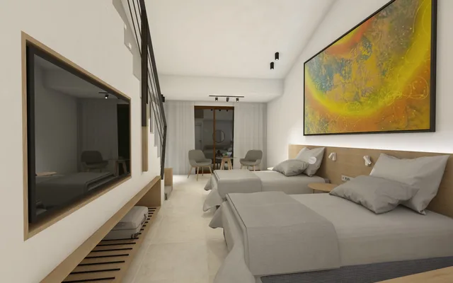 غرفة عائلية، Kassandra Bay Resort, Suites and Spa 5/10
