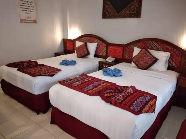 غرفة قياسية بسريرين منفصلين، Parapat View Hotel 2/2