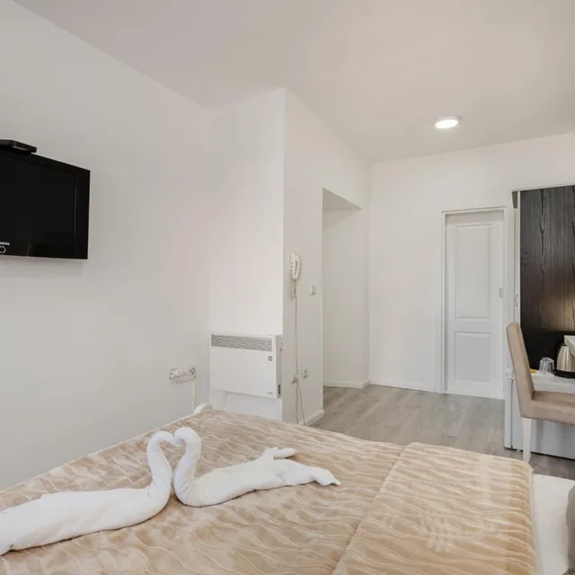 غرفة اقتصادية بسرير مزدوج، Azzurro Hotel Bijela, Herceg Novi 6/8
