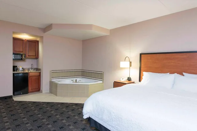 Room, King Bed, Hot Tub, Hampton Inn and Suites Indianapolis - Fishers 2/4