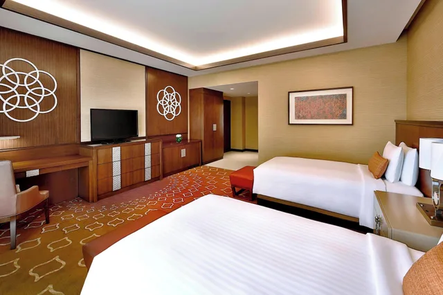 غرفة ديلوكس بسريرين منفصلين للمدخنين، فندق جبل عمر ماريوت مكة(Jabal Omar Marriott Hotel Makkah) 3/6