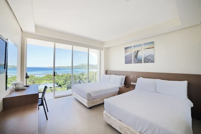 غرفة بريميير بسرير مزدوج وسرير فردي، Ocean Suites Boutique Hotel 2/4
