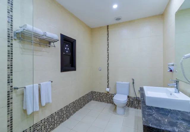 غرفة بسرير مزدوج بإطلالة على المسبح، Beach Safari Nubian Resort 9/10