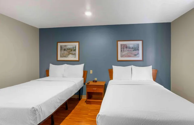 غرفة بسريرين مزدوجين، Extended Stay America Select Suites - Provo - American Fork 1/4