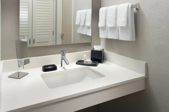 غرفة بسرير كينج مع أريكة لذوي الإعاقة، Courtyard By Marriott Atlanta Perimeter Center 2/3