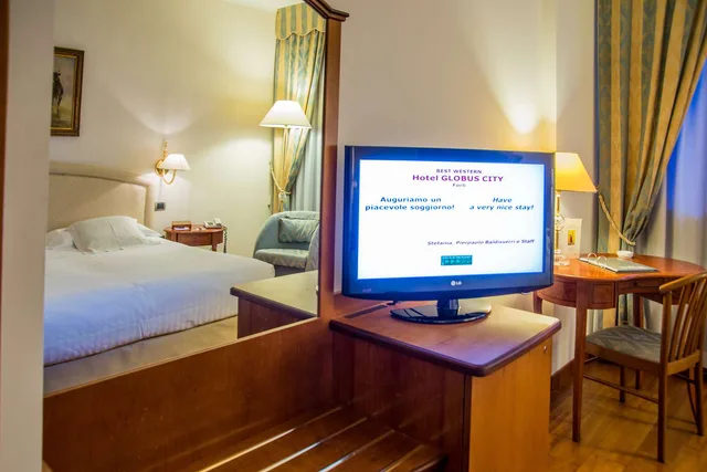 غرفة كلاسيكية بسرير كوين وسرير فردي، Best Western Hotel Globus City 3/3