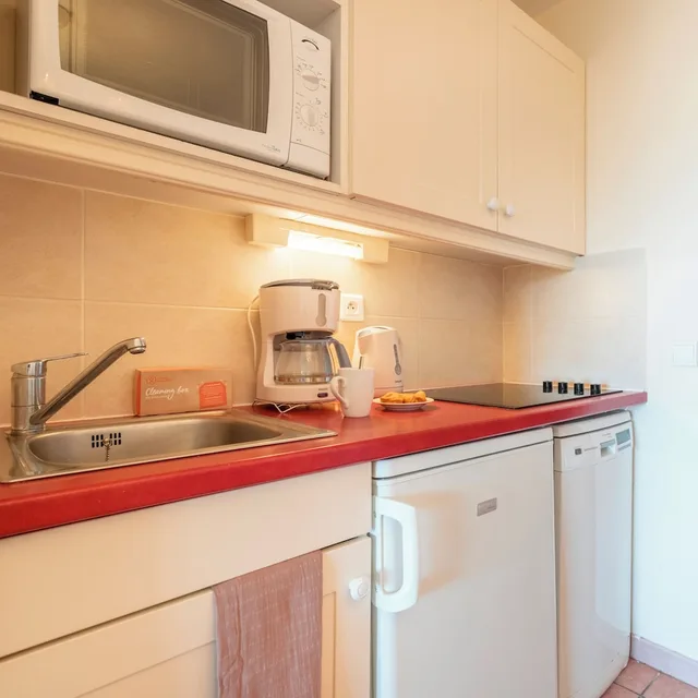 1 Bedroom, Apartment, Twin Beds, Sofa, Balcony or Terrace, PIERRE AND VACANCES VILLAGE CLUB PONT ROYAL EN PROVENCE 3/13