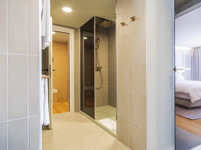 جناح بسرير كينج بشرفة، Swissotel Kursaal Bern 4/4