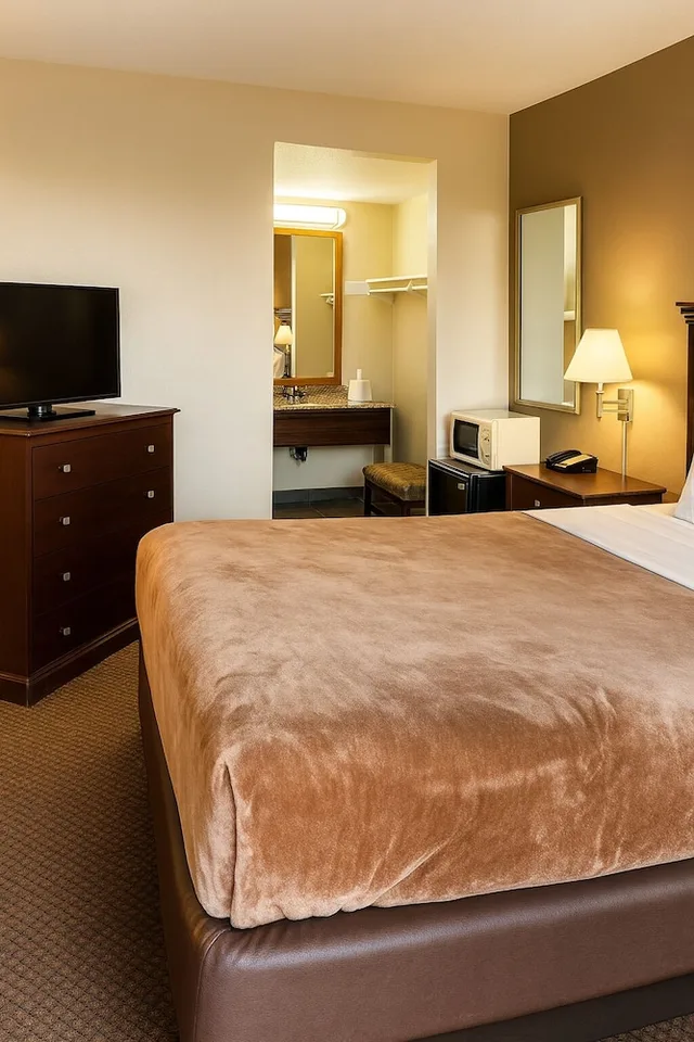 غرفة بسرير كوين، Hotel Eloy Casa Grande near I-10 9/10