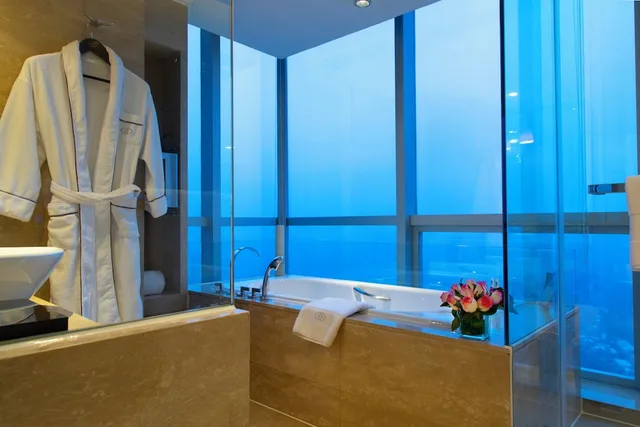 جناح كلوب بريستيج بسرير كينج بإطلالة على المدينة مع دخول صالة النادي، Sofitel Galaxy Nanjing 7/7
