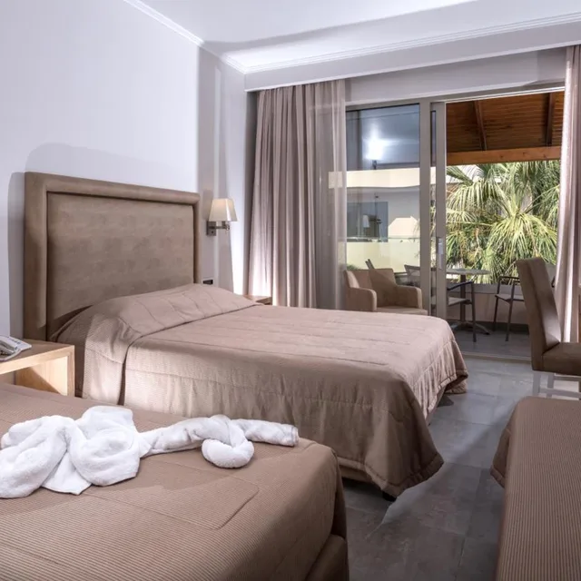 غرفة عائلية بغرفة نوم واحدة، Cactus Beach Hotel 1/10