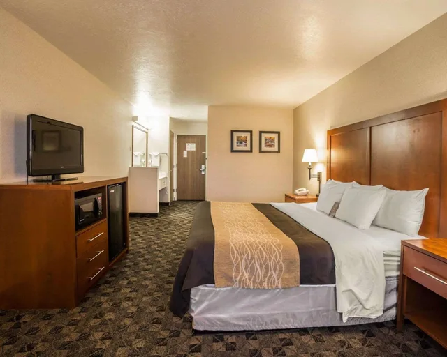 غرفة بسرير كينج يُسمح فيها بالحيوانات الأليفة، Comfort Inn & Suites Beaver - Interstate 15 North 2/5