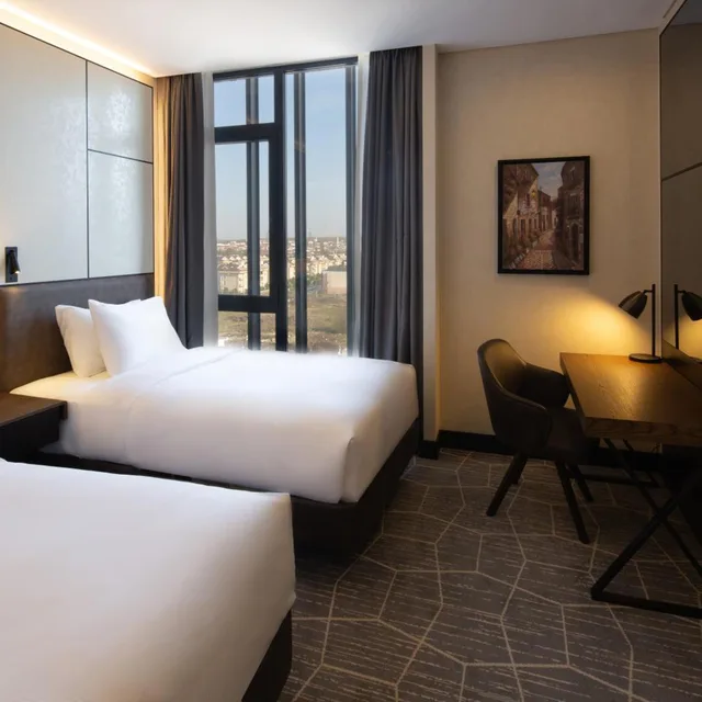 غرفة سوبيريور بسريرين منفصلين، DoubleTree by Hilton Kocaeli 1/7