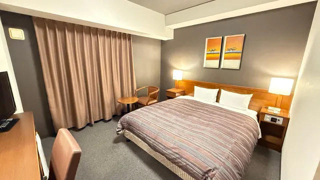 غرفة قياسية بسرير مزدوج، Hotel Route-Inn Mitokenchomae 1/1