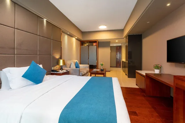 غرفة بزنس، Poltton International Apartment (Foshan Zumiao Lingnan Tiandi Branch) 1/1